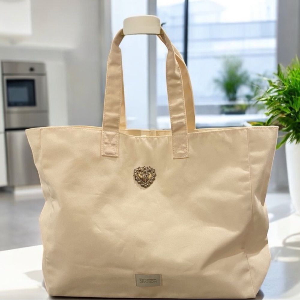 Dolce & Gabbana Devotion Parfum Tote, NEW With Iconic Gold D & G Logo - Picture 3 of 15